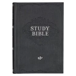 KJV Black Hardcover Study Bible