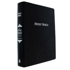 KJV Study Bible, Large Print, Bonded Leather, Black -Book Store 206 2086 2