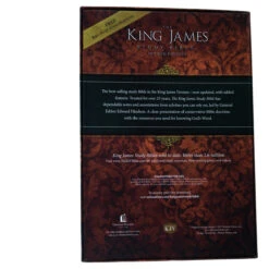 KJV Study Bible, Large Print, Bonded Leather, Black -Book Store 206 2086 5