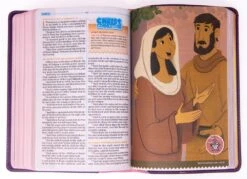 KJV One Big Story Bible, Pink/Purple Leathertouch -One Big Story 5 KJV One Big Story Bible, Pink/Purple Leathertouch -One Big Story -Book Store 206 2091 2