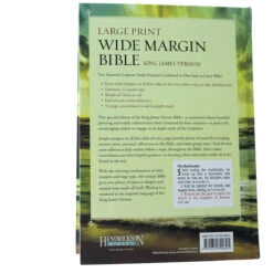 KJV Large Print Wide Margin Bible Hardcover 9 KJV Large Print Wide Margin Bible Hardcover -Book Store 206 2103 4