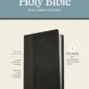 KJV Personal Size Giant Print Bible, LeatherLike, Black/Onyx