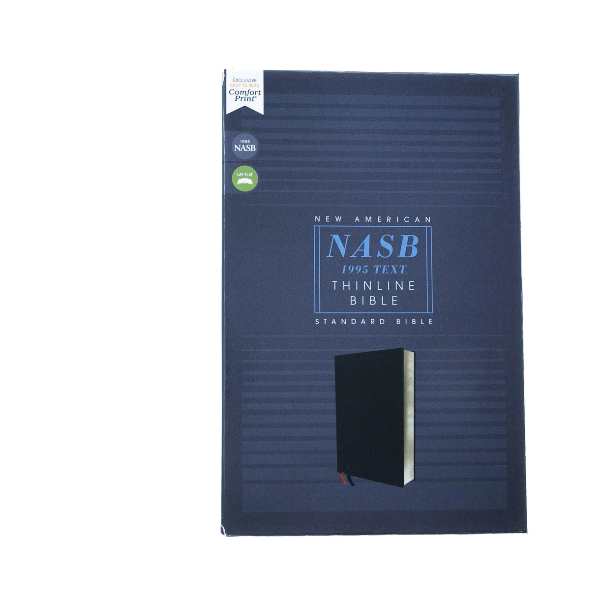 NASB, Thinline Bible, Bonded Leather, Black, Red Letter Edition 2 NASB, Thinline Bible, Bonded Leather, Black, Red Letter Edition - Image 2