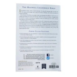 NIV, Maxwell Leadership Bible, Hardcover, Comfort Print -Book Store 210 0371 4 1