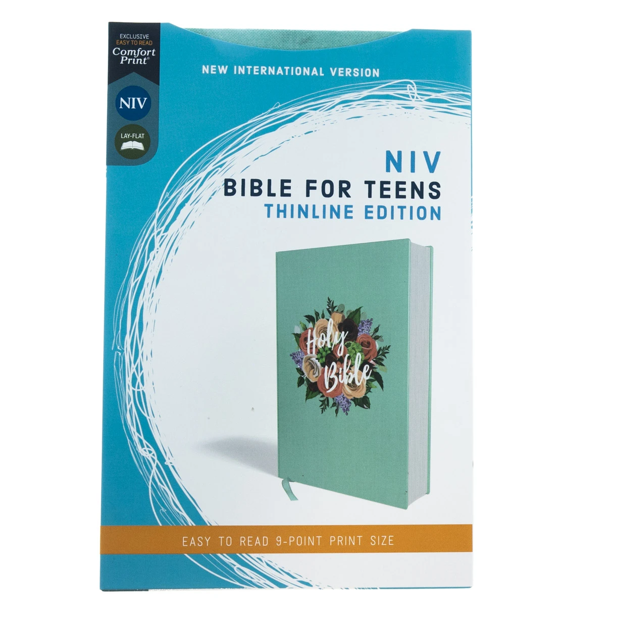 NIV, Bible For Teens, Thinline Edition, Cloth Over Board, Floral 2 NIV, Bible For Teens, Thinline Edition, Cloth Over Board, Floral - Image 2