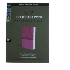 NIV Super Giant Print Reference Bible, Leathersoft, Pink 7 NIV Super Giant Print Reference Bible, Leathersoft, Pink -Book Store 210 0615 1