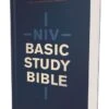 NIV Basic Study Bible, Economy Edition, Paperback, Blue