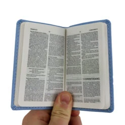 NIV Tiny Testament Bible, New Testament – Blue -Book Store 210 0641 2 1