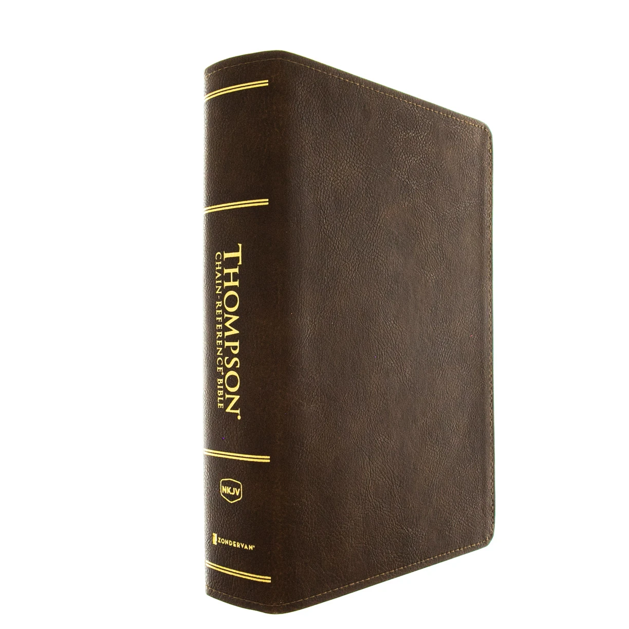 NKJV, Thompson Chain-Reference Bible, Leathersoft, Brown, Red Letter 3 NKJV, Thompson Chain-Reference Bible, Leathersoft, Brown, Red Letter - Image 3