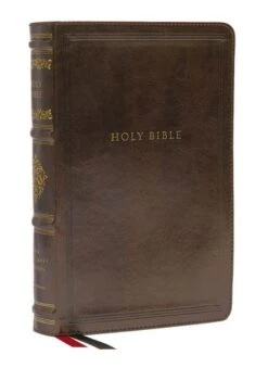 NKJV Personal Size Reference Bible, Sovereign Collection, Leathersoft, Brown