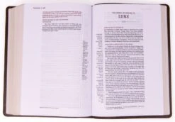 NKJV Single-Column Wide-Margin Reference Bible Brown Leathersoft 5 NKJV Single-Column Wide-Margin Reference Bible Brown Leathersoft -Book Store 211 0233 2 1