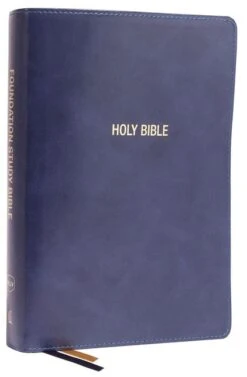NKJV Foundation Study Bible, Large Print – Black