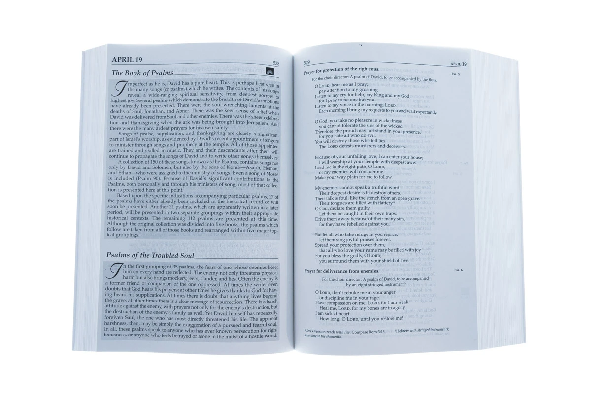 NLT The Daily Bible -Paperback 3 NLT The Daily Bible -Paperback - Image 3