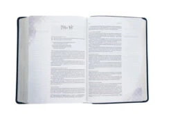 NLT Dayspring Hope & Encouragement Bible-Navy Blue LeatherLike -Book Store 212 0059 4