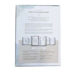 NLT Dayspring Hope & Encouragement Bible-Navy Blue LeatherLike -Book Store 212 0059 5