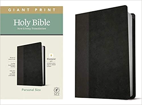 NLT Personal Size Giant Print Bible, Filament Enabled Edition -Red Letter, 1 NLT Personal Size Giant Print Bible, Filament Enabled Edition -Red Letter,