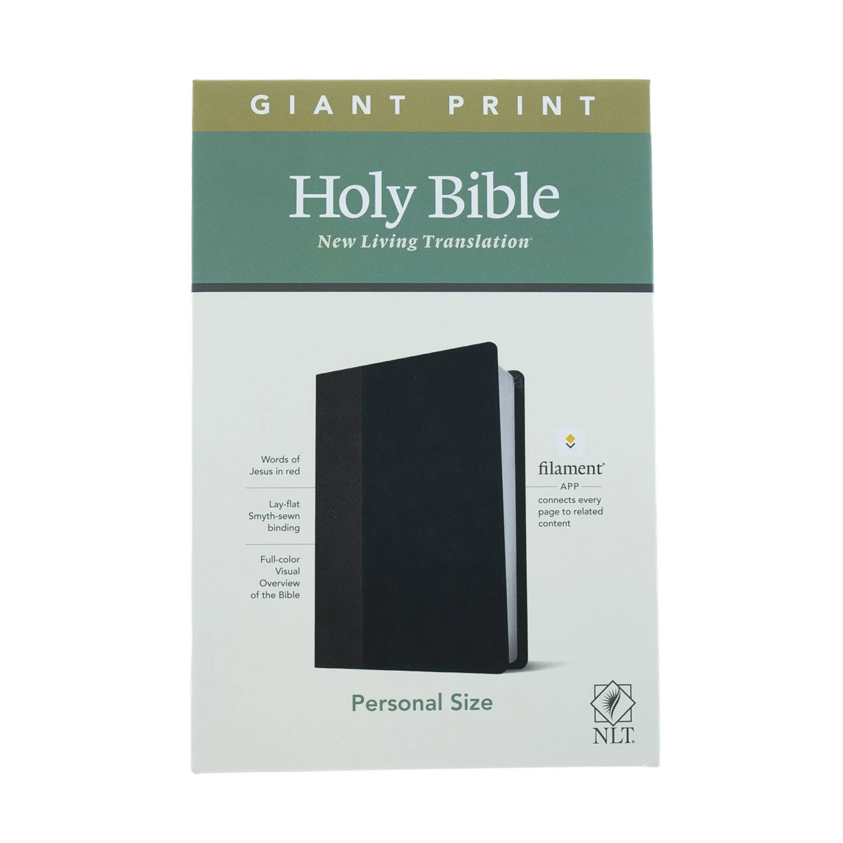 NLT Personal Size Giant Print Bible, Filament Enabled Edition -Red Letter, 2 NLT Personal Size Giant Print Bible, Filament Enabled Edition -Red Letter, - Image 2