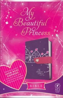 NLT2 My Beautiful Princess Bible-Purple Crown/Pink TuTone 1 NLT2 My Beautiful Princess Bible-Purple Crown/Pink TuTone