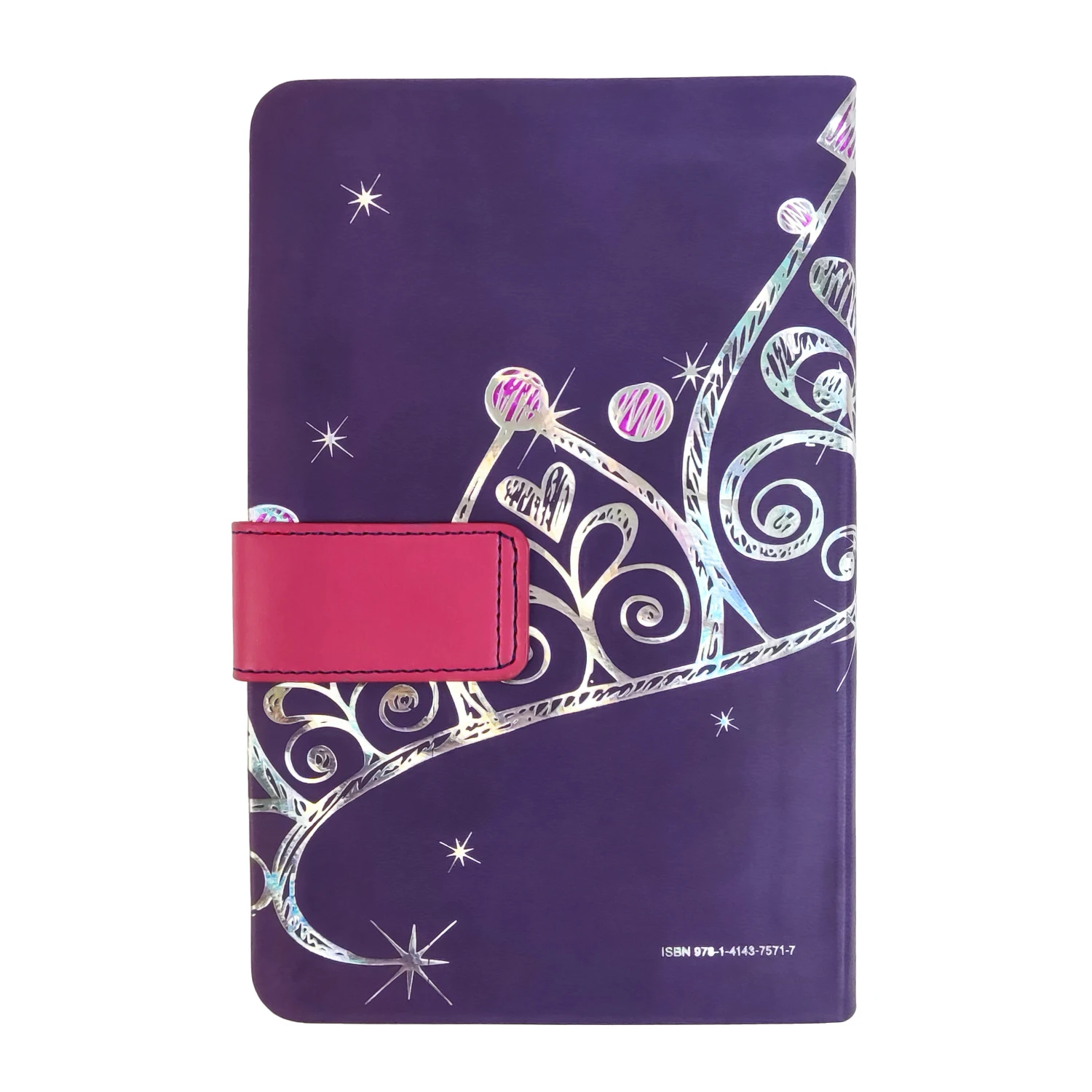 NLT2 My Beautiful Princess Bible-Purple Crown/Pink TuTone 4 NLT2 My Beautiful Princess Bible-Purple Crown/Pink TuTone - Image 4