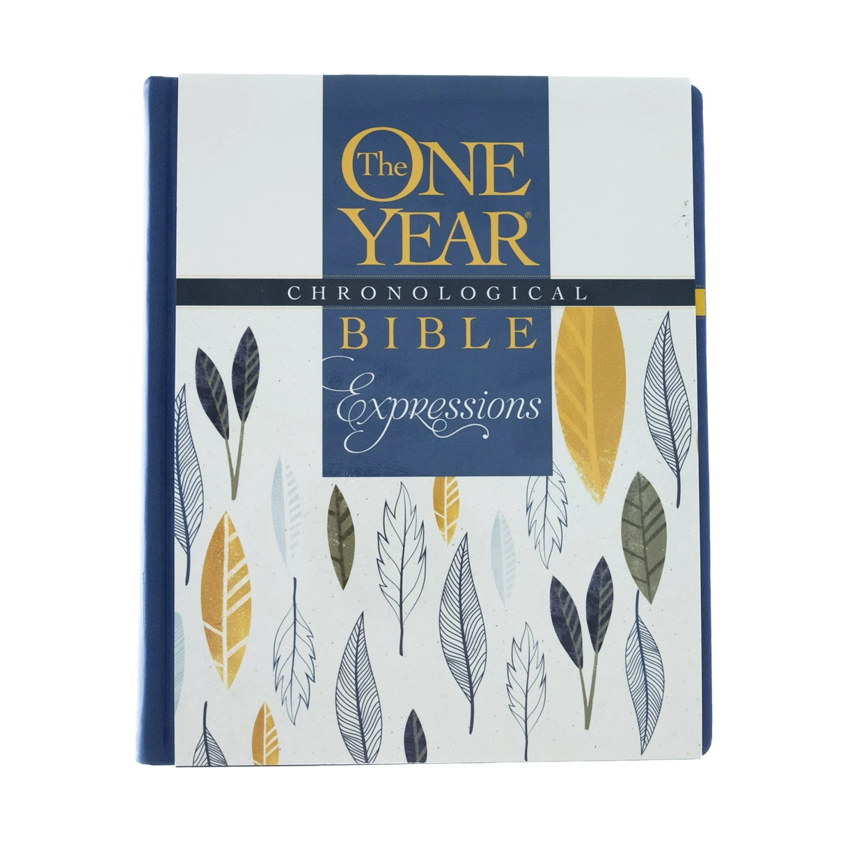 NLT2 One Year Chronological Bible Creative Expressions -Deluxe Blue Hardcover 2 NLT2 One Year Chronological Bible Creative Expressions -Deluxe Blue Hardcover - Image 2