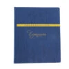 NLT2 One Year Chronological Bible Creative Expressions -Deluxe Blue Hardcover