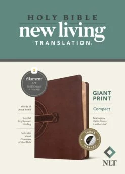 NLT Compact Giant Print Bible, -Book Store 212 0192 1