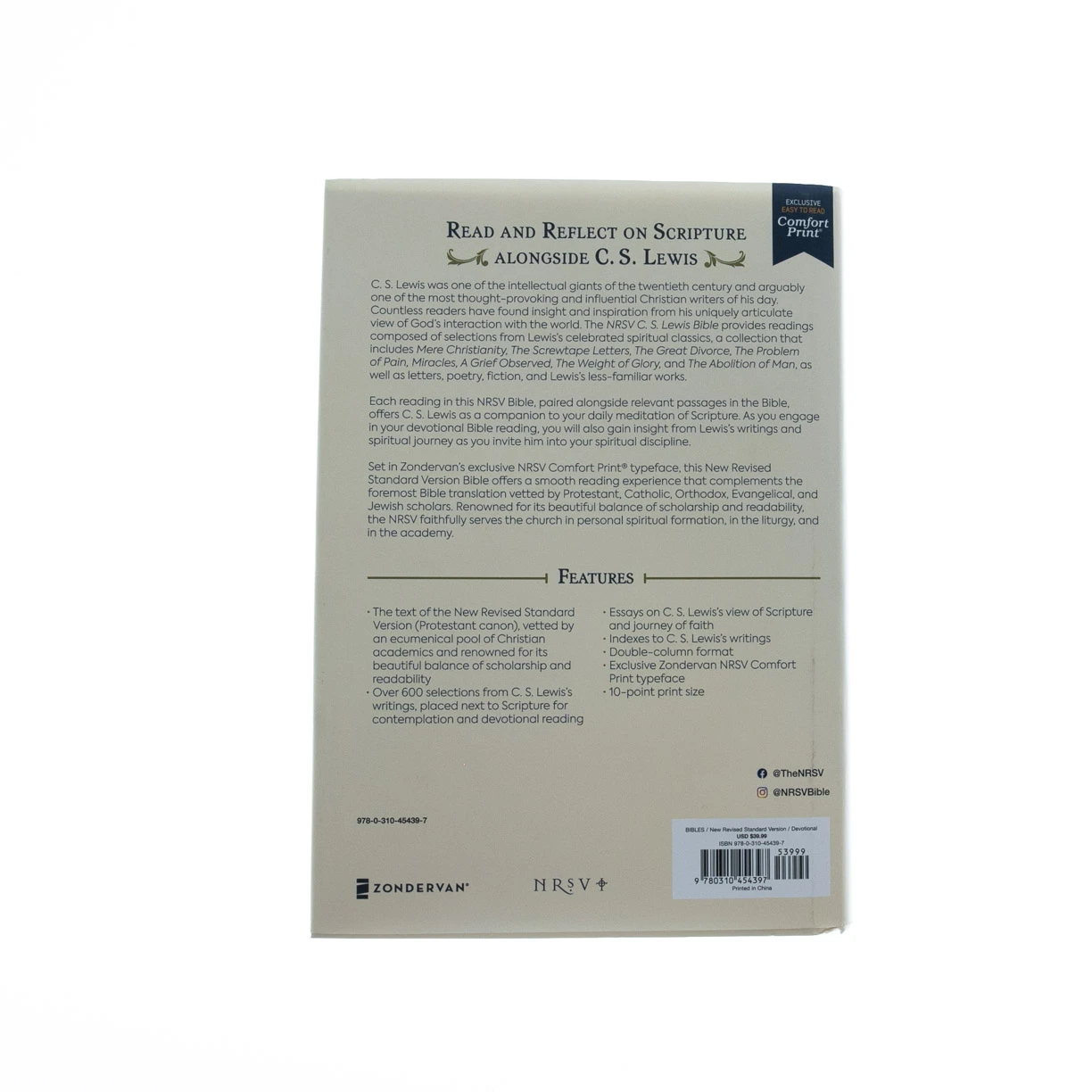 Nrsv, The C. S. Lewis Bible 4 Nrsv, The C. S. Lewis Bible - Image 4