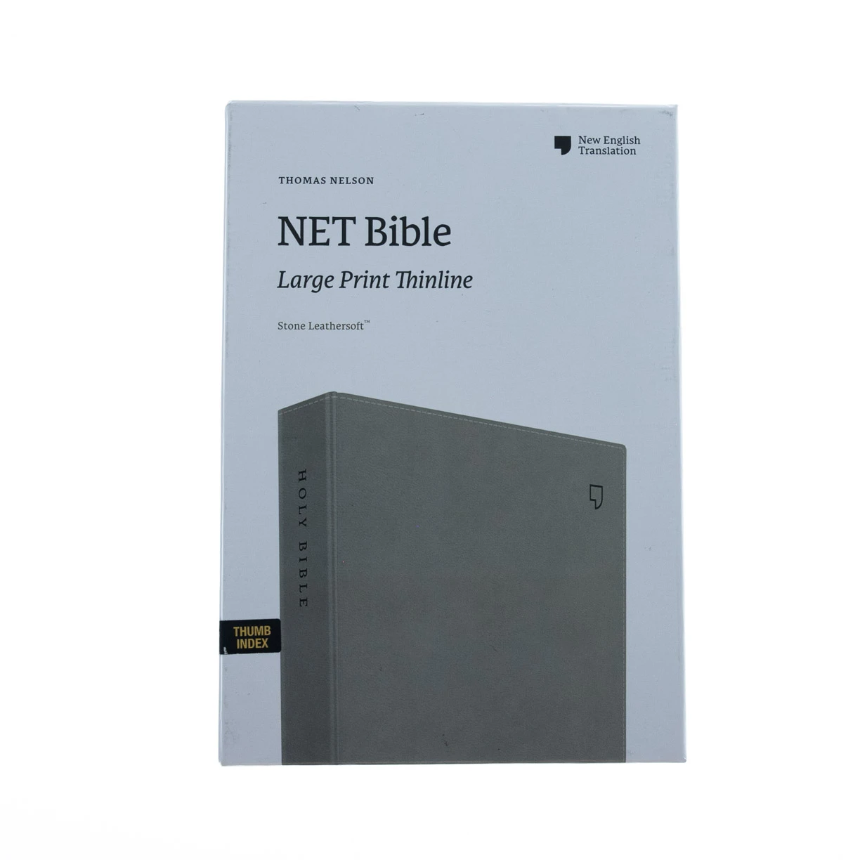 NET Bible, Thinline Large Print, Leathersoft, Stone, Thumb Indexed 2 NET Bible, Thinline Large Print, Leathersoft, Stone, Thumb Indexed - Image 2