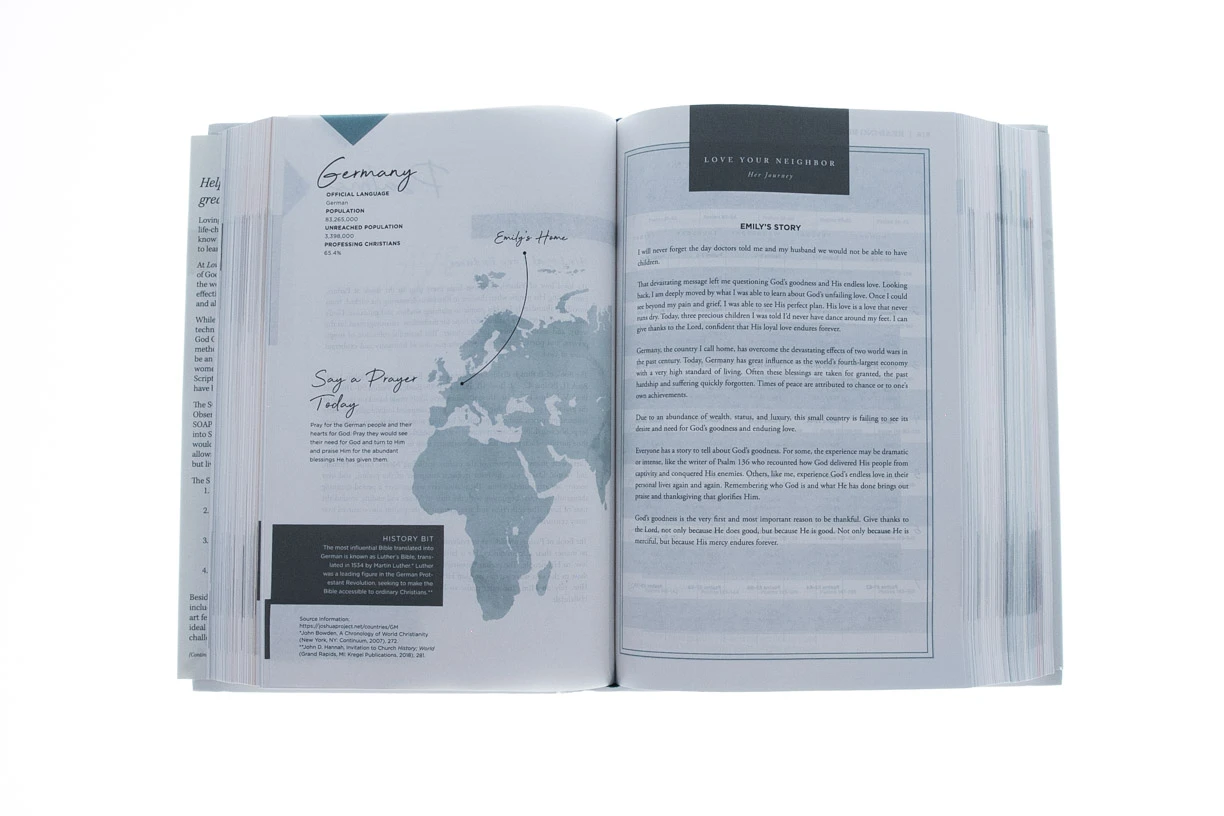 NET, Love God Greatly Bible, Hardcover, Comfort Print 4 NET, Love God Greatly Bible, Hardcover, Comfort Print - Image 4