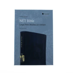NET Thinline Art Edition/Large Print Blue Leathersoft -Book Store 221 0026 4