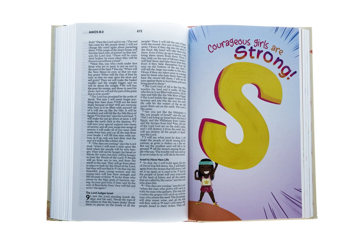 A To Z Devotional Bible For Courageous Girls: New Life Version 4 A To Z Devotional Bible For Courageous Girls: New Life Version - Image 4