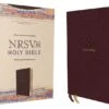 NRSVUE Holy Bible, Leathersoft, Burgundy, Comfort Print