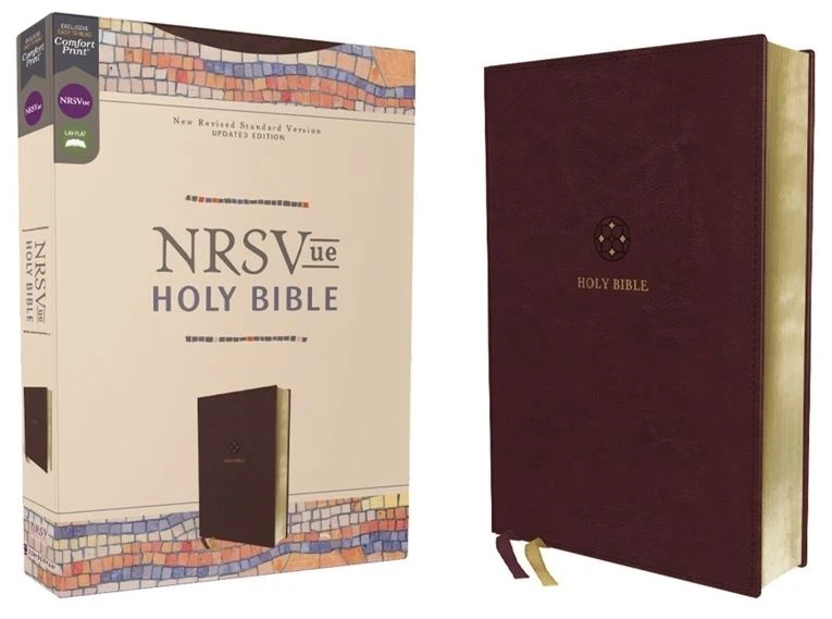 NRSVUE Holy Bible, Leathersoft, Burgundy, Comfort Print 1 NRSVUE Holy Bible, Leathersoft, Burgundy, Comfort Print