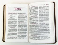 NRSVUE Holy Bible, Personal Size, Leathersoft, Brown, Comfort Print -Book Store 226 0019 3