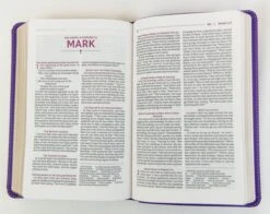NRSVUE Holy Bible, Personal Size, Leathersoft, Purple, Comfort Print -Book Store 226 0020 2